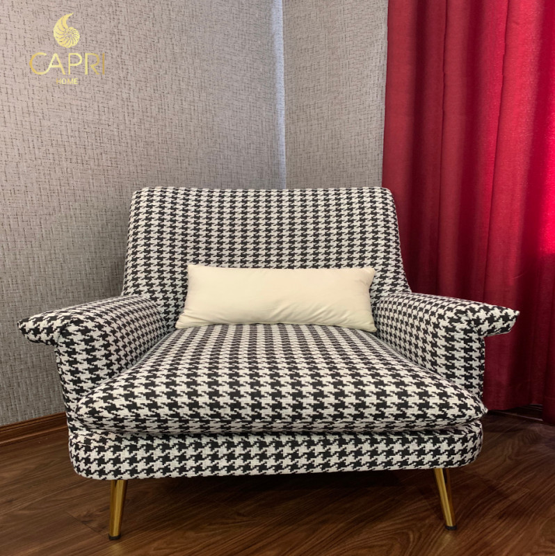 Ghế Bành Ziegfeld Houndstooth - ZH001