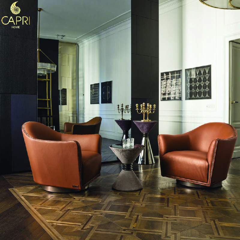 Nội Thất CAPRI HOME :" Ghế Bành LONGHI-Vivienne GBLV01"