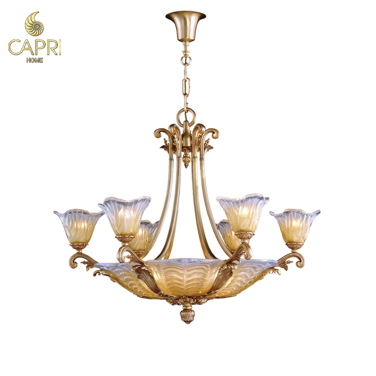 Nội Thất CAPRI HOME: "Đèn Chùm Pha Lê Cao Cấp Mariner 19493.1- DCC028"