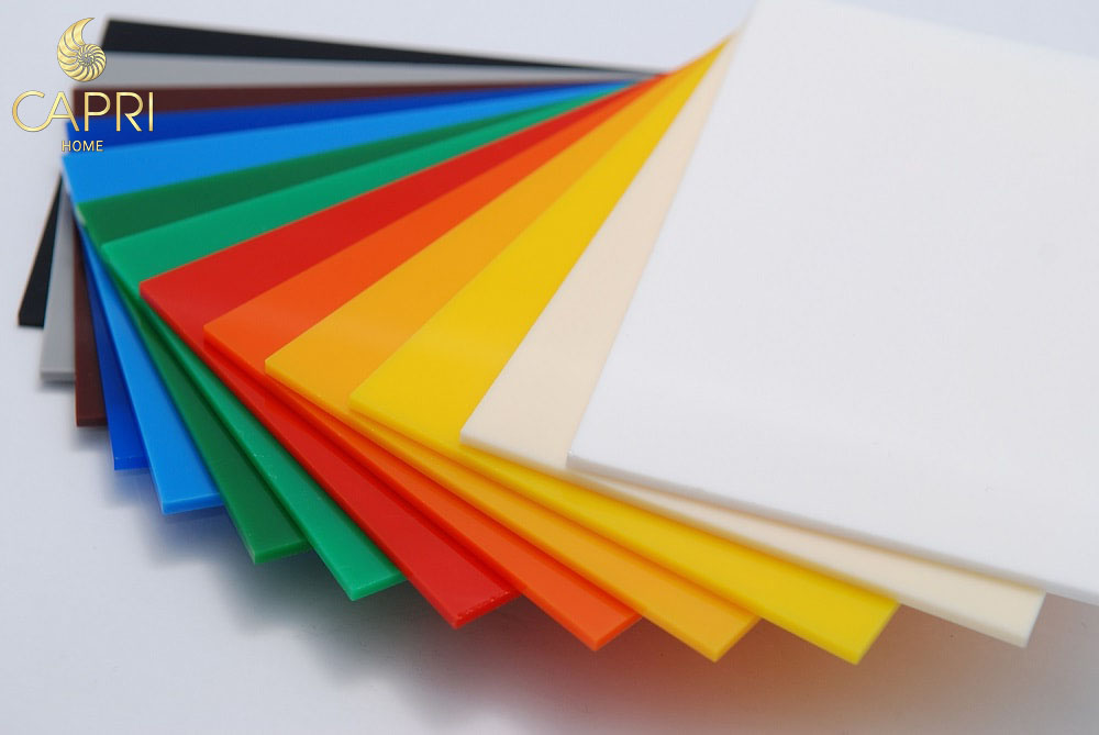 Màu của vật liệu acrylic
