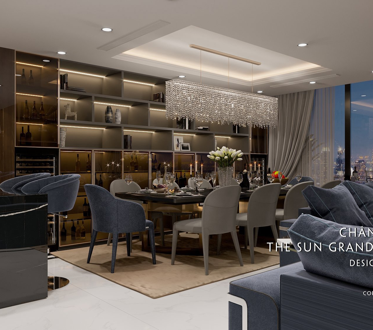 Nội Thất penthouse Sang Trọng