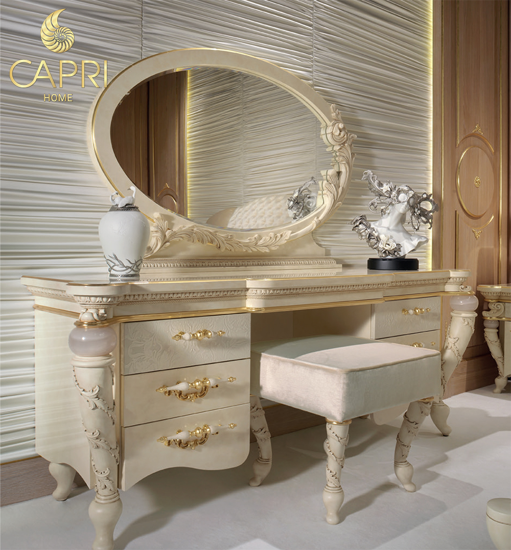 Bàn Trang điển tân cổ điển nhập khẩu