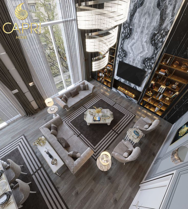 Thiết kế nội thất căn hộ Duplex