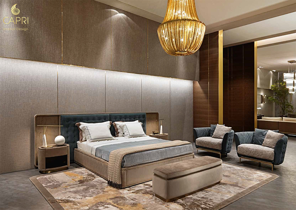 Nội thất tân cổ điển phòng ngủ