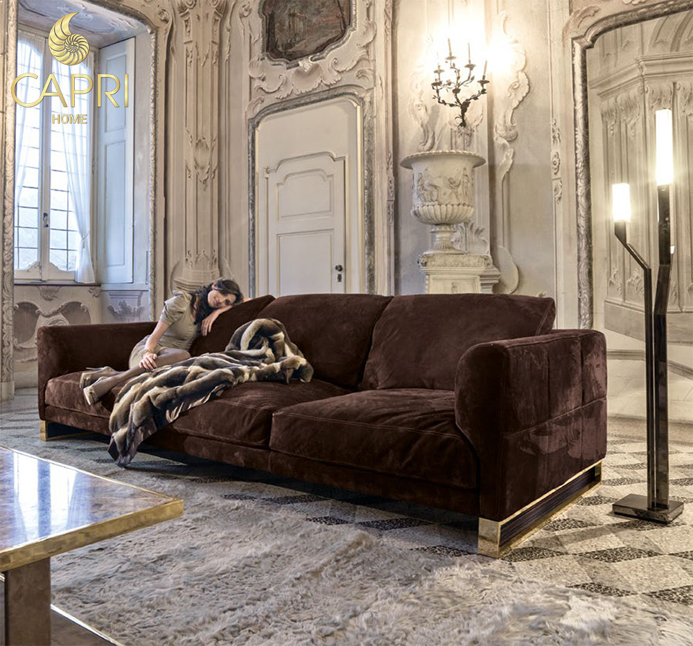 Sofa Nỉ cao cấp to rộng