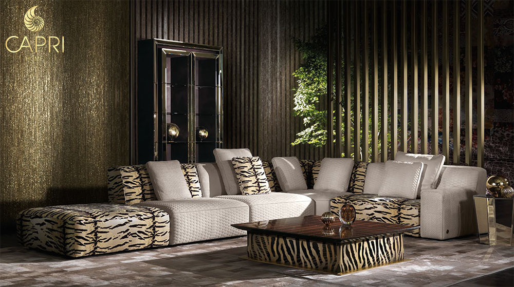 Sofa Nỉ hiện đại phòng khách
