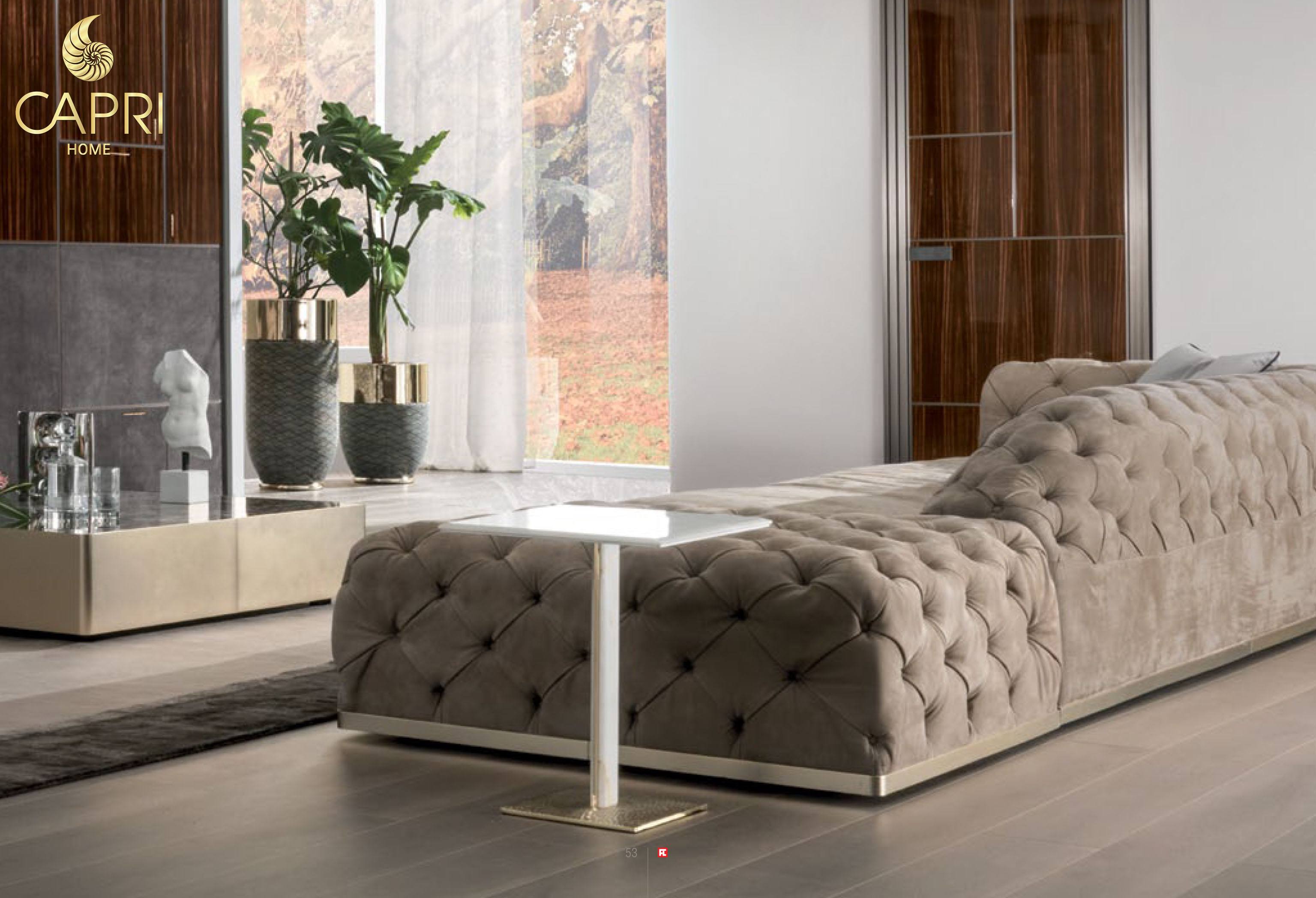 Sofa nỉ hiện đại nhập khẩu