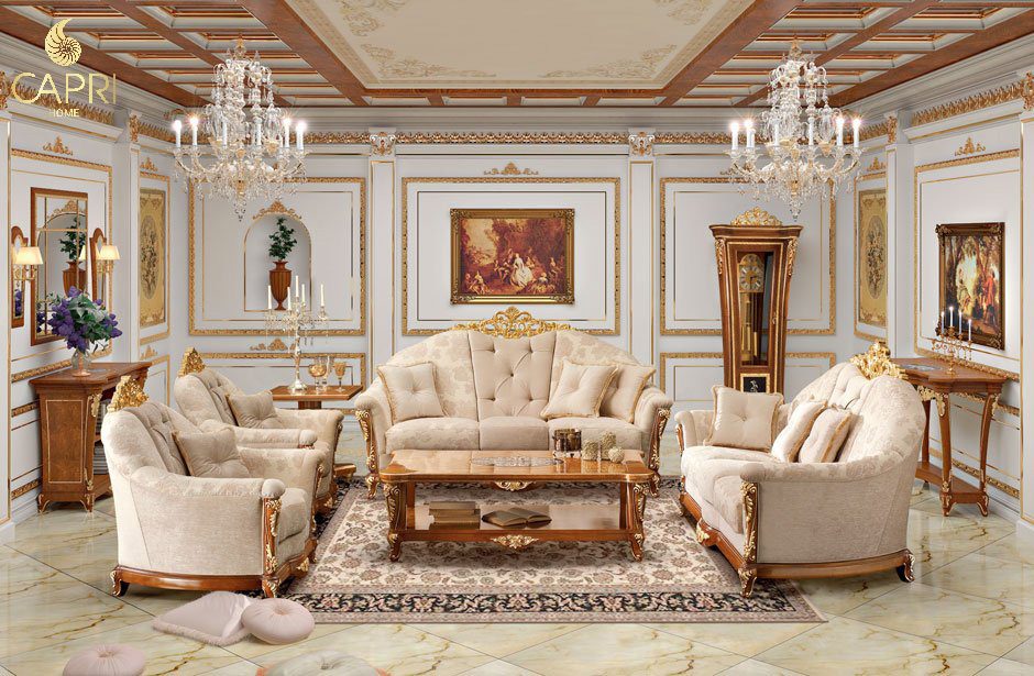Sofa Tân Cổ Điển Cao Cấp