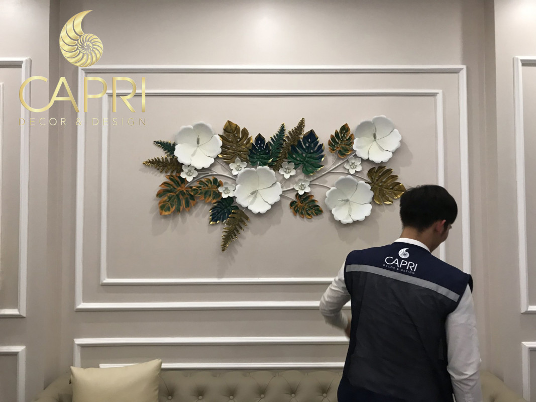Tranh sắt nghệ thuật Bách thảo lâm của Capri Home liên tục cháy hàng dịp cận Tết