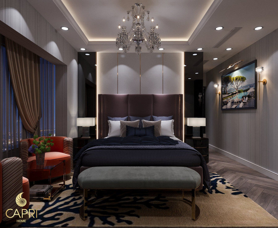 Nội thất phòng ngủ châu âu